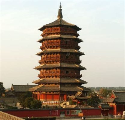 Die Huxingge-Pagode! Ein Wunderwerk der chinesischen Architektur in Wuhu.